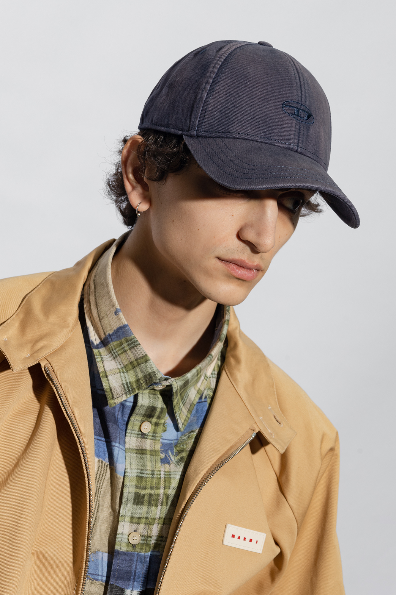 SchaferandweinerShops GB - WASH' baseball cap Diesel - Navy